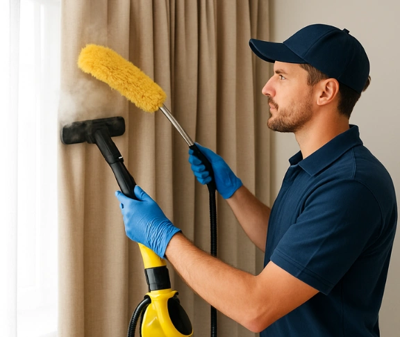 Trusted blind cleaning technician Matty Curtain Cleaning st-albans-park-vic QLD
