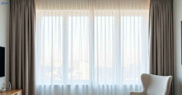 Freshly steam cleaned curtains in st-albans-park-vic QLD